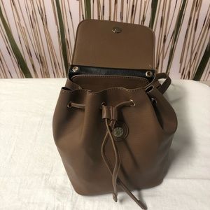 Tan Backpack/purse